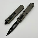 Microtech Dirac D/E Black Standard & Natural Clear 225-1NC