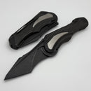 Poikilo Blade Carmen S2 Dark Stonewash w/ Titanium Handles & M390