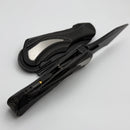 Poikilo Blade Carmen S2 Dark Stonewash w/ Titanium Handles & M390