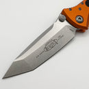 Microtech Socom Elite T/E Manual Orange Stonewash Standard 161-10OR (Consignment)