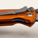 Microtech Socom Elite T/E Manual Orange Stonewash Standard 161-10OR (Consignment)