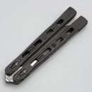 Poikilo Blade PM 1 V2 Hydra-Tanto Balisong w/ Titanium Handles & M390