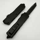 Microtech Scarab 2 Gen 3 Executive Tactical w/ Black Handles & Full Serrated Tanto Black M390MK 1177-3T