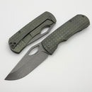 McNees Little Dixon w/ Green/Blue Frag Titanium Handles & 3.25" Stonewash MagnaCut