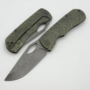 McNees Little Dixon w/ Green/Bronze Rock Titanium Handles & 3.25" Stonewash MagnaCut
