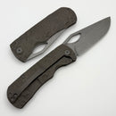 McNees Little Dixon w/ Bronze Rock Titanium Handles & 3.25" Stonewash MagnaCut