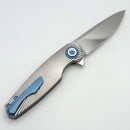 Holt Bladeworks Morpheus w/ Burnished Field Titanium Handles & M390 Near Mirror 1807