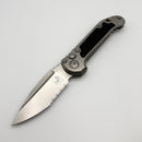 Microtech Marfione Select LUDT Gen III Titanium Textured Inlaid Handles w/ Bronze Accents & Stonewash Serrated S/E 1135-11MS8
