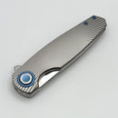 Holt Bladeworks Morpheus w/ Burnished Field Titanium Handles & M390 Near Mirror 1807