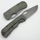 McNees Little Dixon w/ Green/Bronze Titanium Handles & 3.25" Stonewash MagnaCut