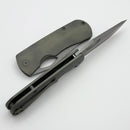 McNees Little Dixon w/ Green/Bronze Titanium Handles & 3.25" Stonewash MagnaCut