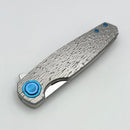 Holt Bladeworks Morpheus w/ Burnished Blizzard Titanium Handles & M390 Near Mirror 1814