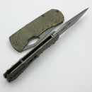 McNees Dixon w/ Green/Bronze Rock Titanium Handles & 3.75" Stonewash MagnaCut