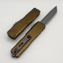 Microtech UTX-85 Gen IV w/ Tan Handle & Apocalyptic T/E M390MK 12334-10APTA