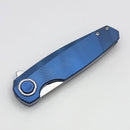 Holt Bladeworks Morpheus w/ Burnished Ripples Titanium Handles & M390 Stonewash 1826