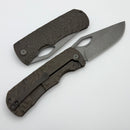 McNees Dixon w/ Bronze Rock Titanium Handles & 3.75" Stonewash MagnaCut
