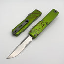 Microtech Ultratech Gen IV Partial Serrated S/E Zombie 11214-11Z