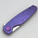 Holt Bladeworks Morpheus w/ Burnished Blizzard Titanium Handles & M390 Near Mirror 1819