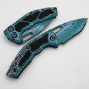 Heretic Knives Medusa Turquoise Cel Shade w/ Recurve MagnaCut H012-CS-TQ