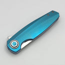 Holt Bladeworks Morpheus w/ Burnished Ridgeback Titanium Handles & M390 Near Mirror 1824