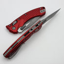 Microtech Amphibian Mini RAM LOK Red Frag Aluminum & Apocalyptic M390MK 137MRL-10APFRRD