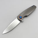Holt Bladeworks Morpheus w/ Burnished Feather Titanium Handles & M390 Near Mirror 1809