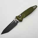 Microtech Socom Ram-Lok w/ OD Green Aluminum Frag Handles & T/E Black M390MK 161RL-1FROD