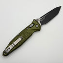 Microtech Socom Ram-Lok w/ OD Green Aluminum Frag Handles & T/E Black M390MK 161RL-1FROD