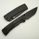 Chaves Knives Redencion 229 Integral w/ Grey PVD Titanium & Grey PVD M390 Tanto