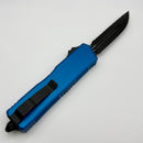 Microtech Scarab 2 Gen 3 Executive Tactical w/ Blue Handle & Full Serrated D/E-S Black M390MK 1181-3BL