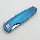 Holt Bladeworks Morpheus w/ Burnished Feather Titanium Handles & M390 Near Mirror 1815