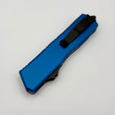 Microtech Scarab 2 Gen 3 Executive Tactical w/ Blue Handle & Full Serrated D/E-S Black M390MK 1181-3BL