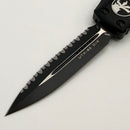 Microtech UTX-85 D/E Black Tactical Fully Serrated 232-3T (Consignment)