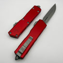 Microtech Scarab 2 Gen 3 Executive w/ Red Handle & D/E-S Apocalyptic M390MK 1181-10APRD
