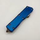 Microtech Scarab 2 Gen 3 Executive w/ Blue Handle & D/E-S Stonewash M390MK 1181-10BL