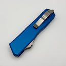 Microtech Scarab 2 Gen 3 Executive w/ Blue Handle & D/E-S Stonewash M390MK 1181-10BL