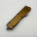 Microtech Scarab 2 Gen 3 Executive w/ Tan Handle & D/E-S Stonewash M390MK 1181-10TA