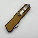 Microtech Scarab 2 Gen 3 Executive w/ Tan Handle & D/E-S Stonewash M390MK 1181-10TA