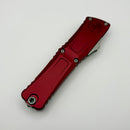 Microtech Knives Combat Troodon Gen III Stonewash Single Edge w/ Merlot Handle 1143-10MR