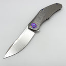 Holt Bladeworks Renegade w/ Titanium Hammered Burnished Handles & M390