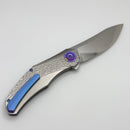 Holt Bladeworks Renegade w/ Titanium Hammered Burnished Handles & M390