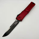 Microtech Knives Combat Troodon Gen III Black S/E w/ Merlot Handle 1143-1MR