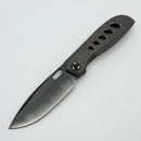 Poikilo Blade Gecko S2 Dark Stonewash Titanium Handles & Two Tone M398