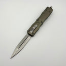Microtech Dirac D/E Apocalyptic Standard & Natural Clear Handle 225-10NC