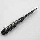 Poikilo Blade Gecko S2 Dark Stonewash Titanium Handles & Two Tone M398