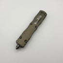 Microtech Dirac D/E Apocalyptic Standard & Natural Clear Handle 225-10NC