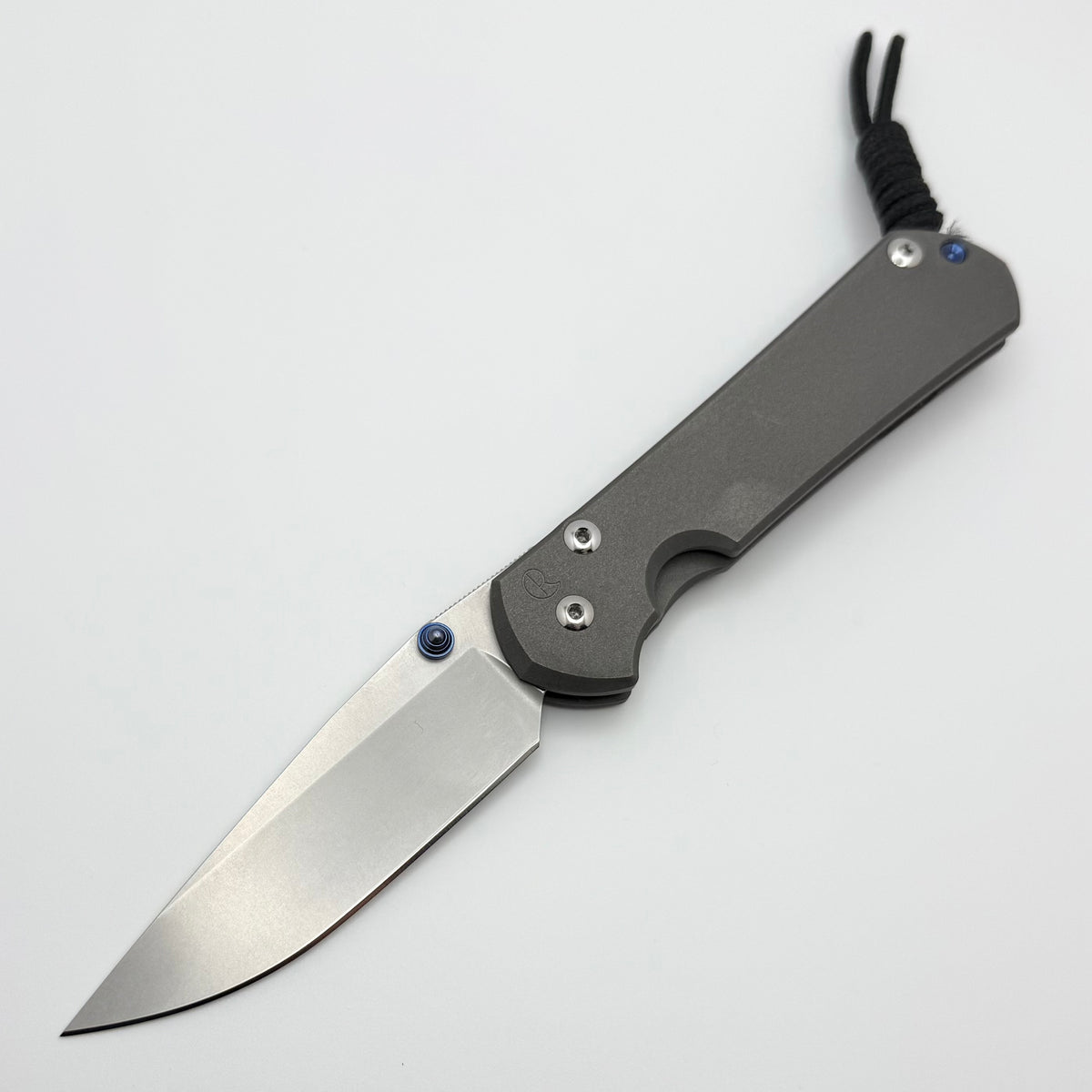 Chris Reeve Large Sebenza 31 Sandblasted Titanium Handles w/ MagnaCut