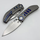 Yan Knives Chevron - Titanium Handles w/ ZircuTi Accents & MagnaCut