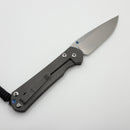 Chris Reeve Large Sebenza 31 Sandblasted Titanium Handles w/ MagnaCut (Consignment)