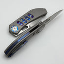 Yan Knives Chevron - Titanium Handles w/ ZircuTi Accents & MagnaCut